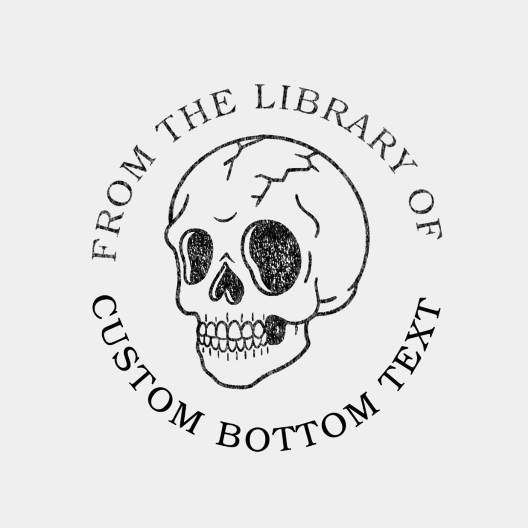 Bookie Custom Embosser – Personalized Book Stamp | Ex Libris Library Gift