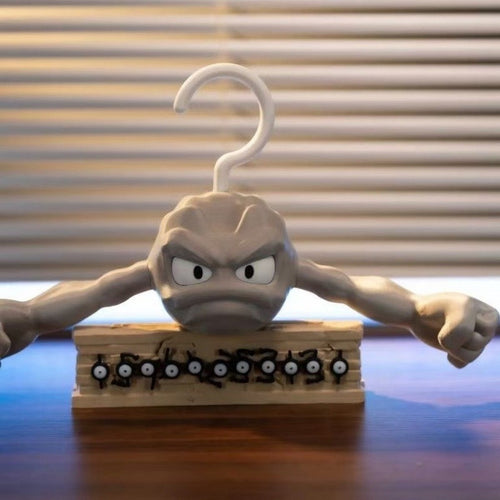 Cartoon Rock Character Clothes Hanger Hook