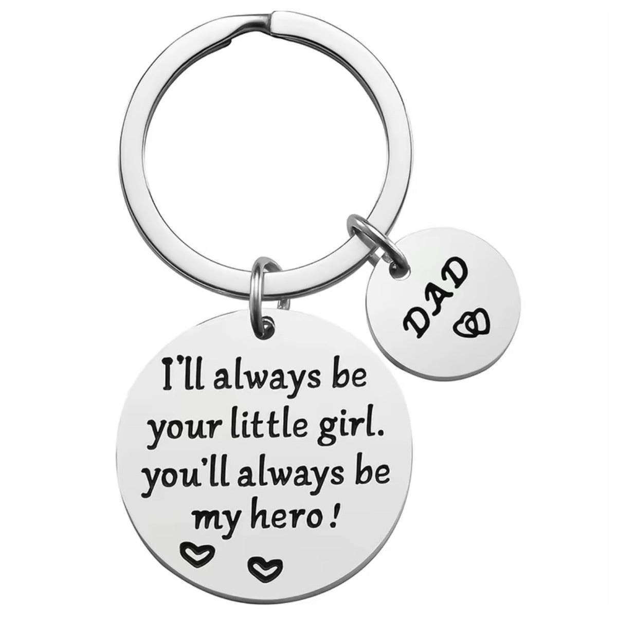 Father's Day Dad Keychain from Daughter