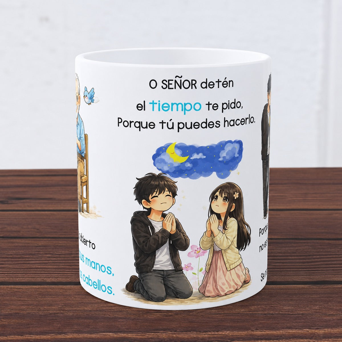 Spanish Father's Day Papa Mug with Sentimental Poem