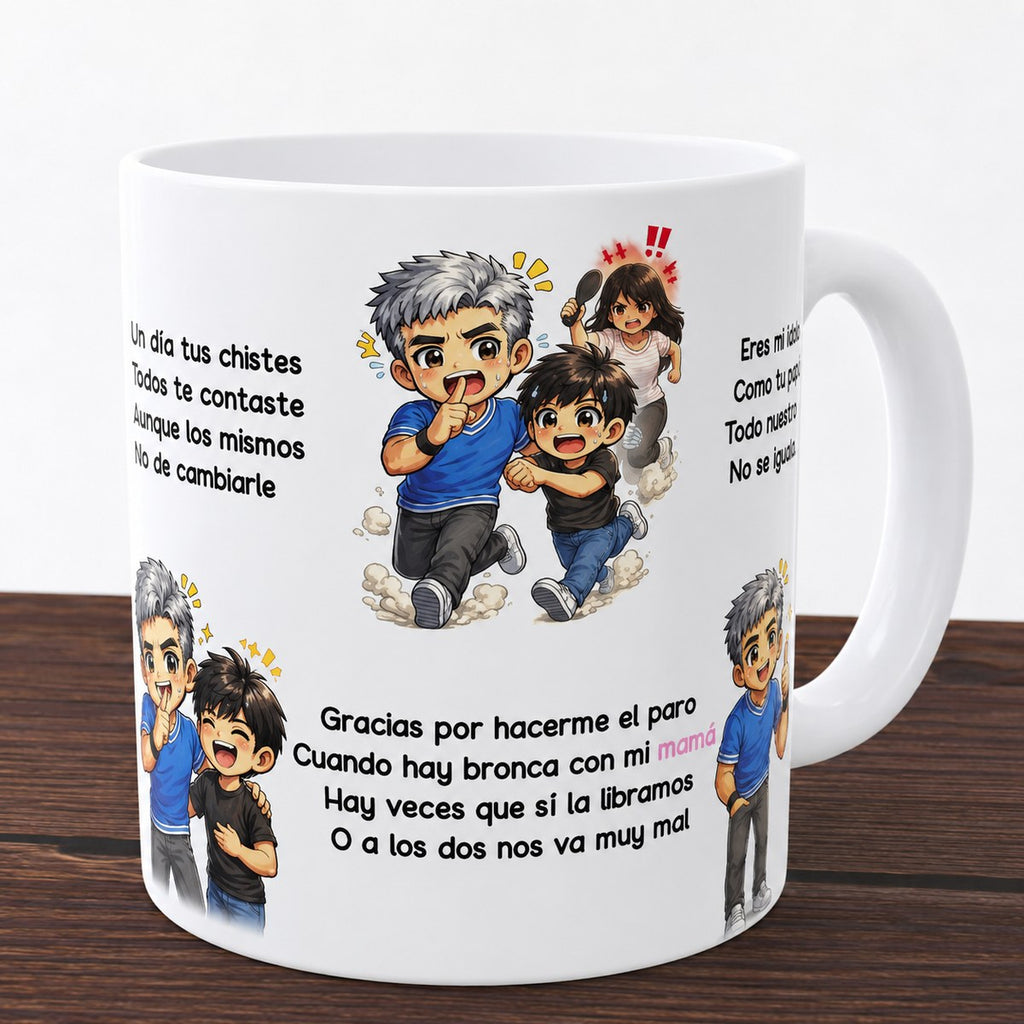 Spanish Papa Family Humor Mug