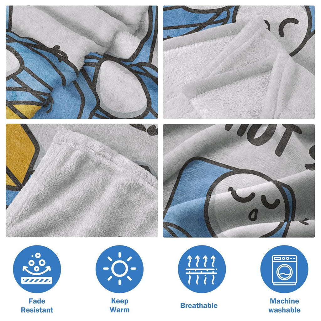 Funny Father's Day Dad Resting Eyes Blanket