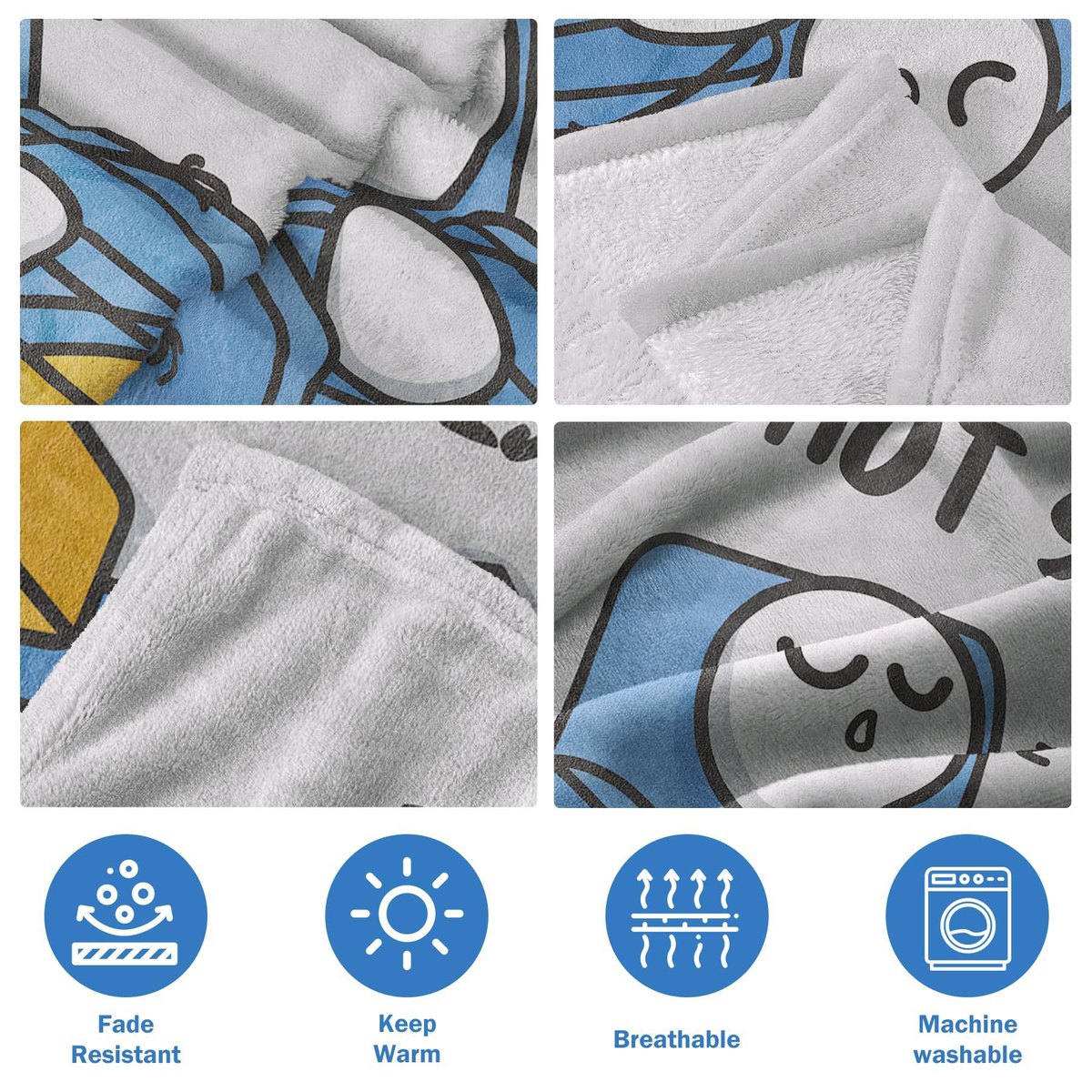 Funny Father's Day Dad Resting Eyes Blanket