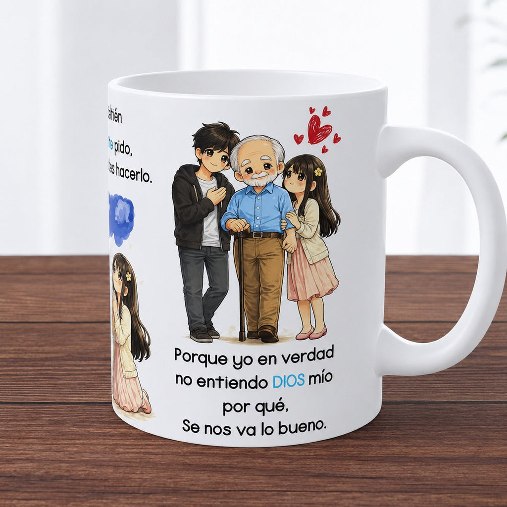 Spanish Father's Day Papa Mug with Sentimental Poem