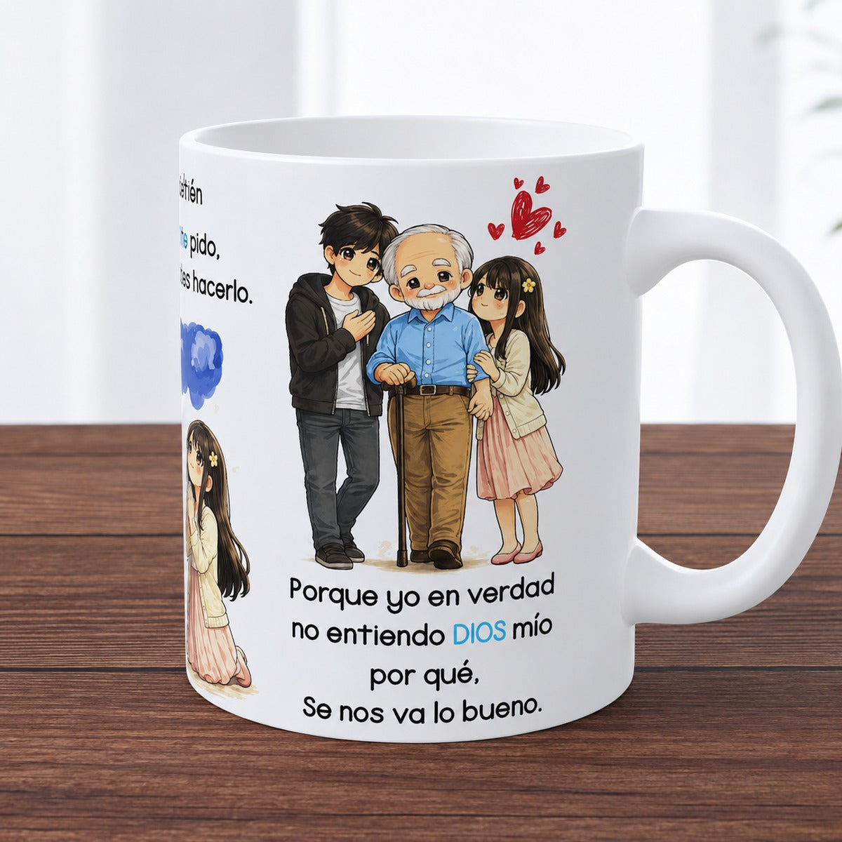 Spanish Father's Day Papa Mug with Sentimental Poem