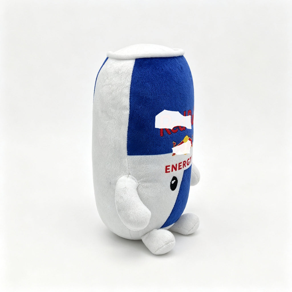 Cute Energy Can Plush Toy – Gaming Desk Mascot & Room Decor