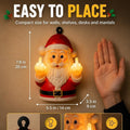 Christmas LED Middle Finger Wall Light – Funny 3D Holiday Decor