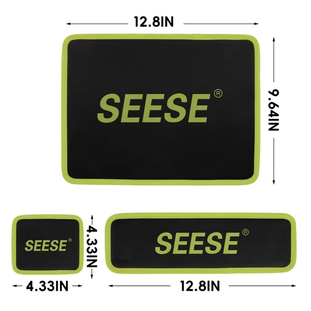 【FathersDayGift】 SEESE 3PC Flexible Magnetic Tool Mat & Tray Holder