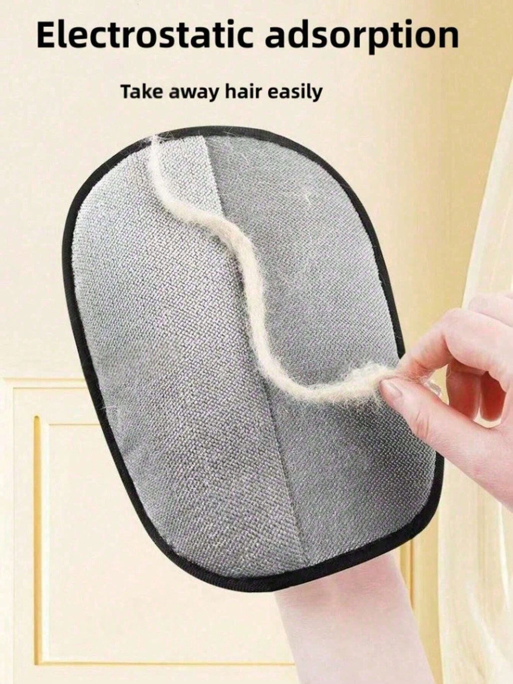Large Reusable Pet Hair Removal Glove – Double-Sided Washable Fur and Lint Remover for Clothes, Sofas, Bedding and Car Seats, 1-Pack or 2-Pack