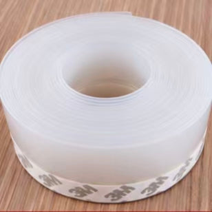 Draft & Bug-Blocking Door and Window Seal Strip – 9.8 FT Self-Adhesive Silicone Gap Tape for Wind, Dust, Insects & Light Moisture