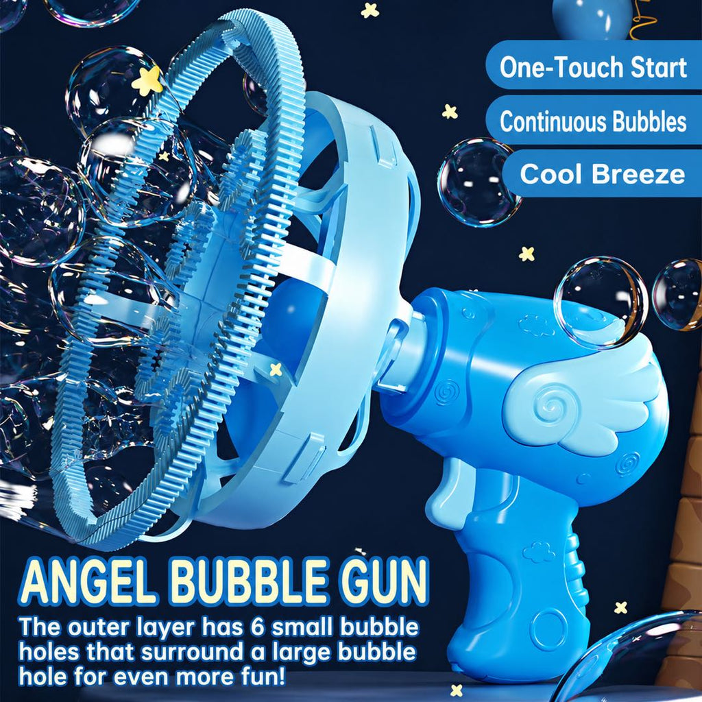 Electric Submarine Bubble Gun for Kids – Automatic Bubble Machine with Bubble-in-Bubble Effect | Outdoor Summer Toy for Boys & Girls