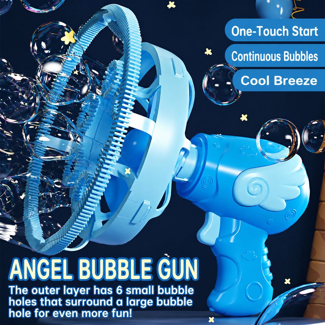 Electric Submarine Bubble Gun for Kids – Automatic Bubble Machine with Bubble-in-Bubble Effect | Outdoor Summer Toy for Boys & Girls