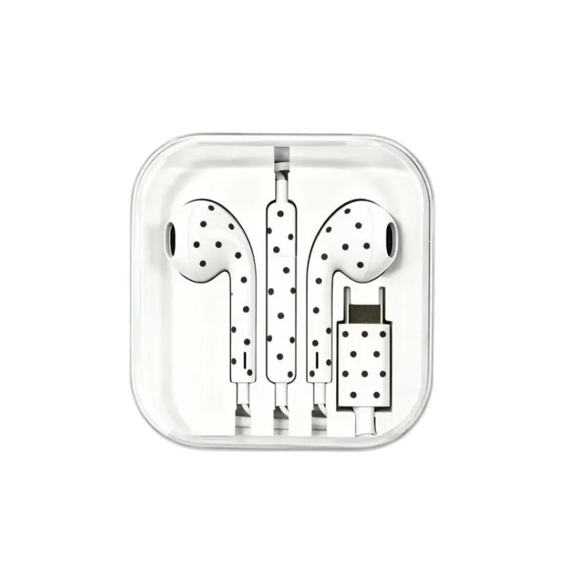 USB-C Wired Earbuds with Mic – Braided Cable & Built-In DAC