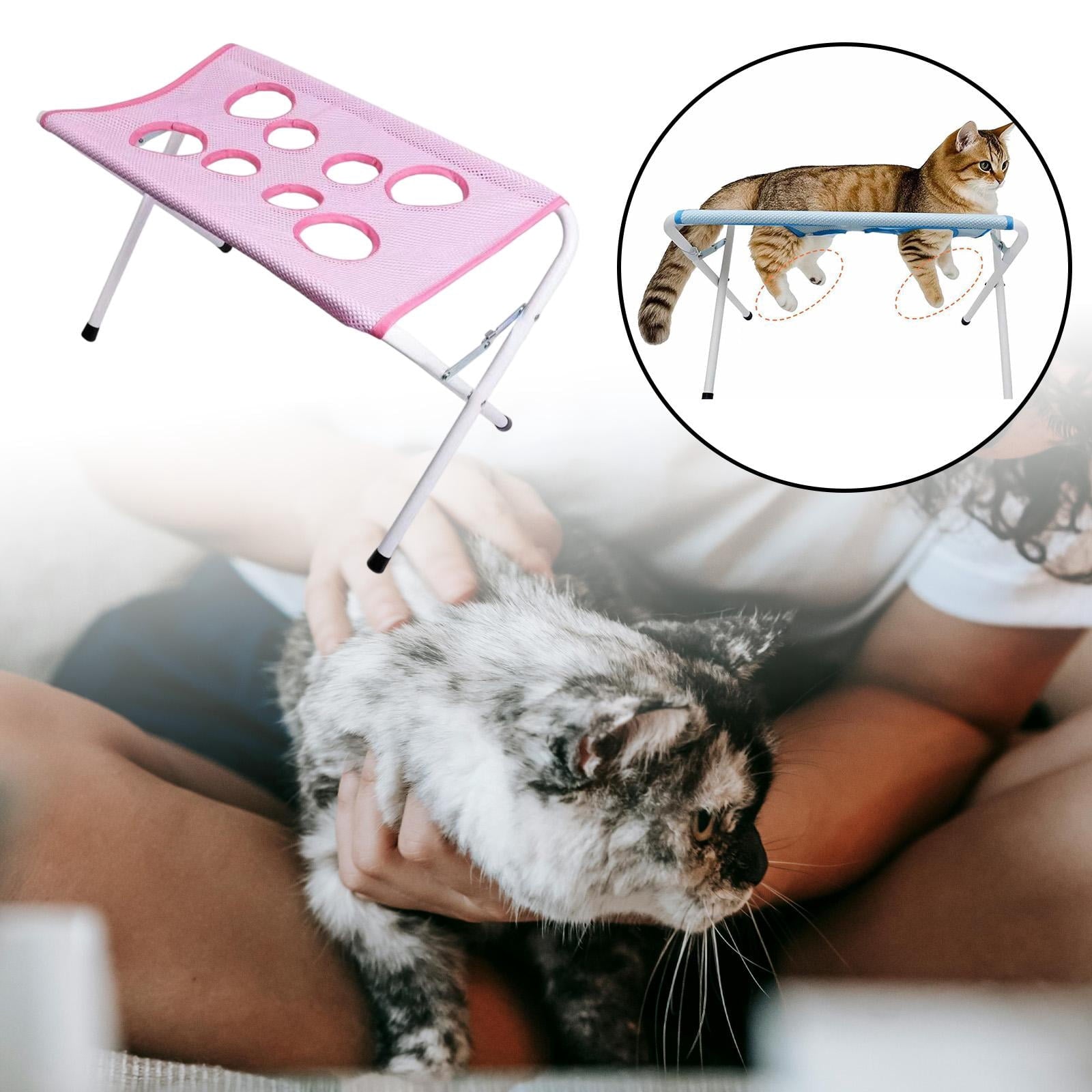 Pet Wash & Grooming Station — Perforated Quick-Dry Bath Bed for Dogs & Cats, All-in-One Grooming Table Mat with Drainage Holes