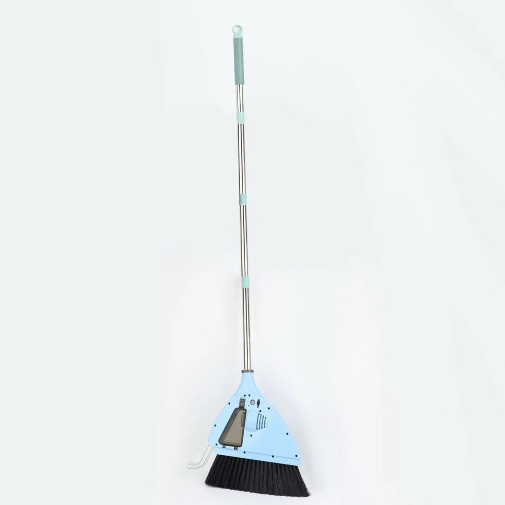 Cordless Vacuum Broom – Sweep & Suction Floor Cleaner with Long Handle and USB Rechargeable Design