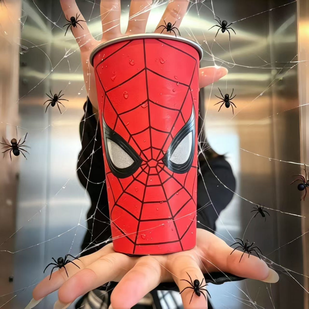 Spider Color Changing Tumbler 500ml/700ml with Lid & Straw