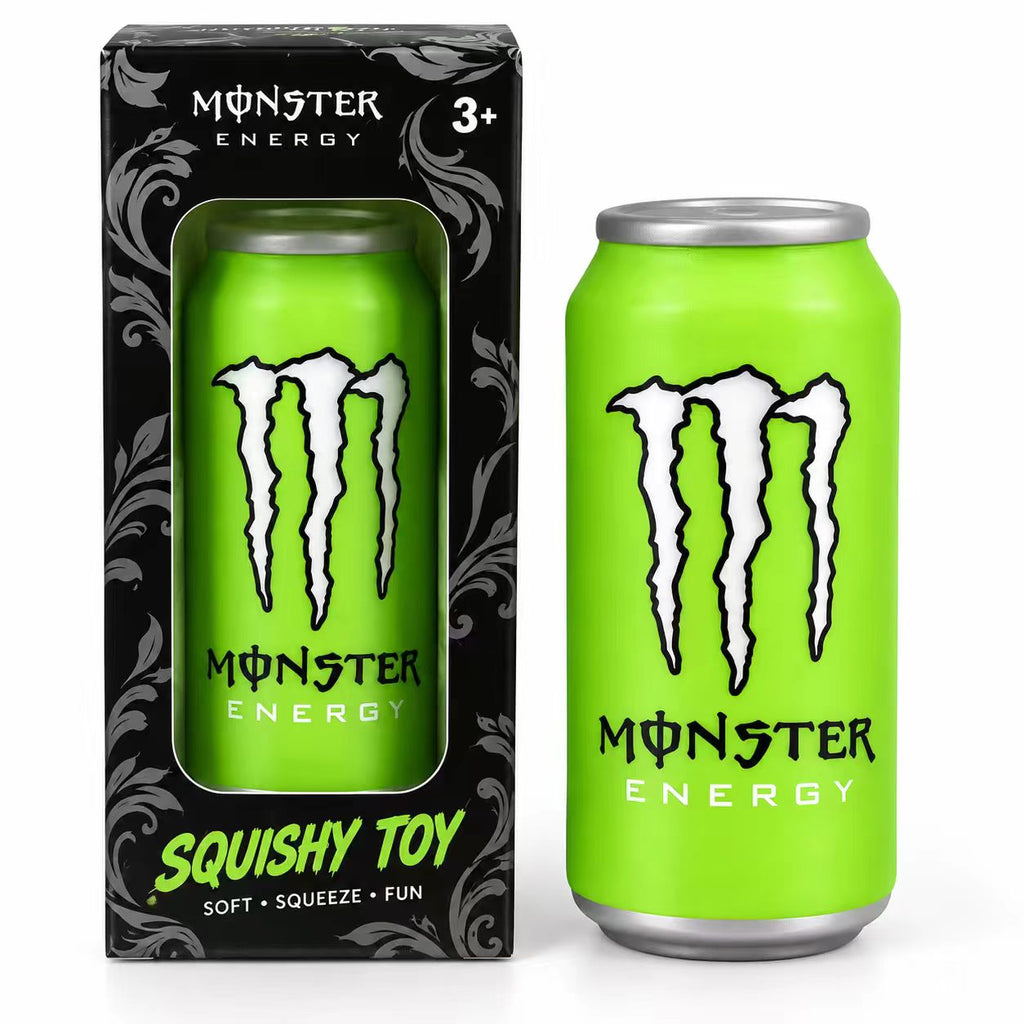 Energy Drink Can Squishy Toy – Soft TPR Squeeze Fidget Toy