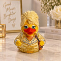 Country Music Duck Resin Figurine – Guitar Collectible Desk Decor