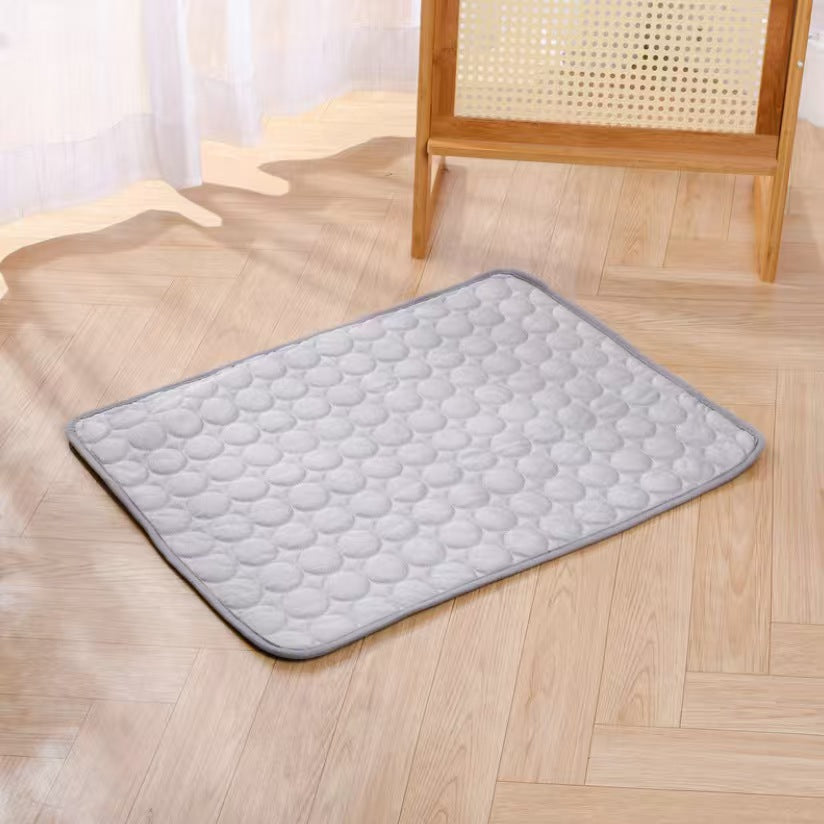 Genérico Alfombrilla Refrescante para Perros Exterior - Colchoneta Enfriadora De Seda Helada para Mascotas - Cama Manta para Descansar Y Jugar En Verano Razas Pequeñas Medianas Y Grandes