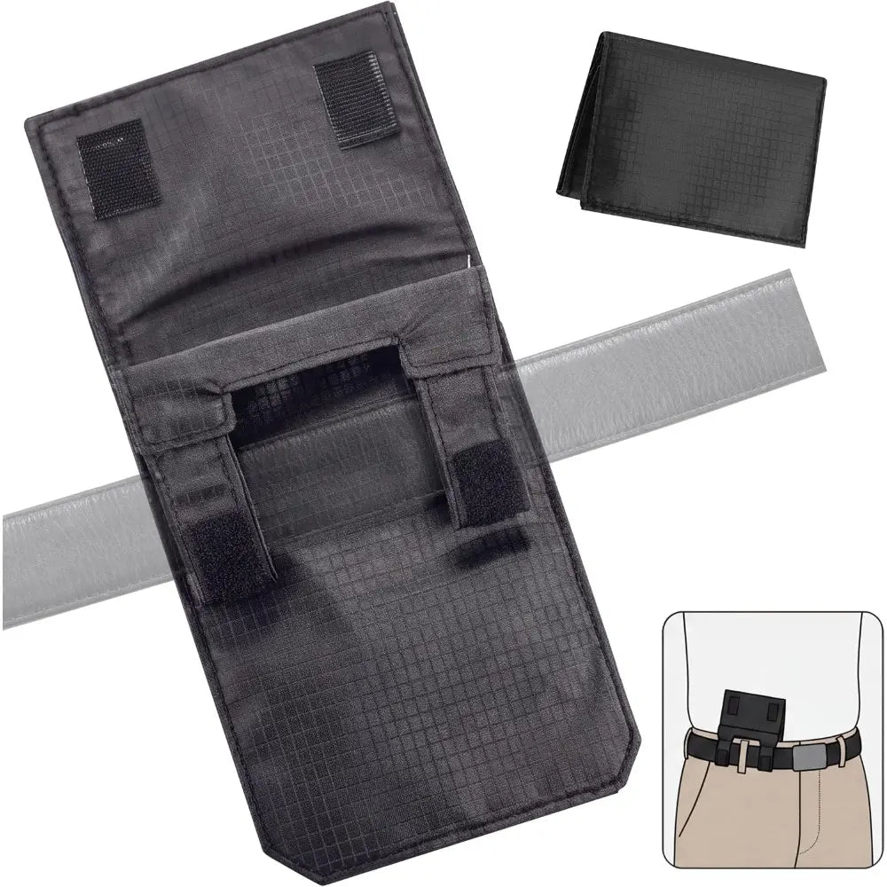 Slim Passport Travel Pouch – Phone, ID & Cash Waist Holder