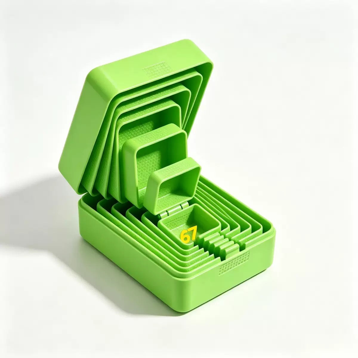 6-Layer “67” Nested Prank Gift Box – Never-Ending 3D Printed Surprise Box