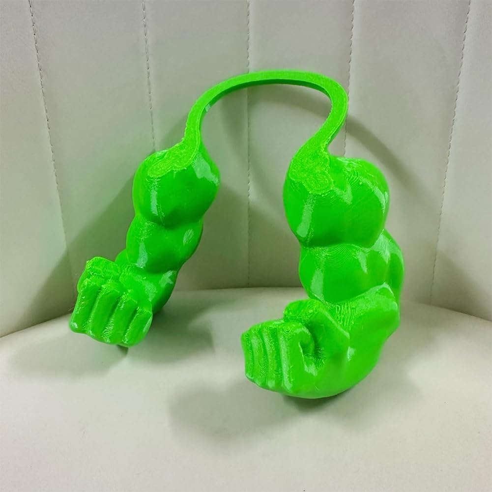 Cat Muscle Arm Halloween Costume Accessory, 3D Printed Cat Neck Muscle Arm Decoration, Funny Pet Cosplay Prop for Cats Dogs Rabbits, Adjustable Lightweight Design for Halloween Party Photos