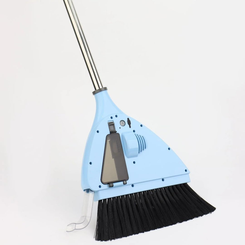 Cordless Vacuum Broom – Sweep & Suction Floor Cleaner with Long Handle and USB Rechargeable Design