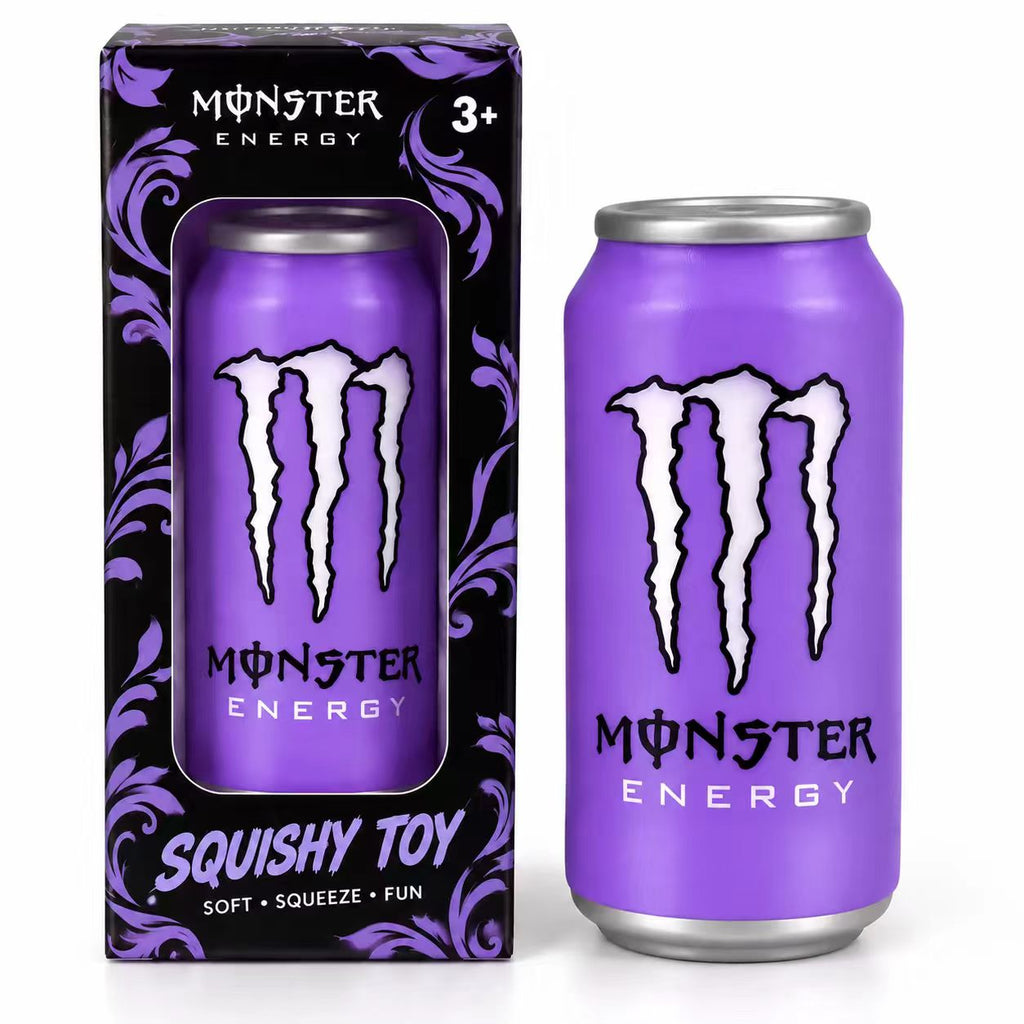 Energy Drink Can Squishy Toy – Soft TPR Squeeze Fidget Toy