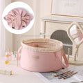 Drawstring Makeup Bag – Large Capacity Travel Cosmetic Organizer