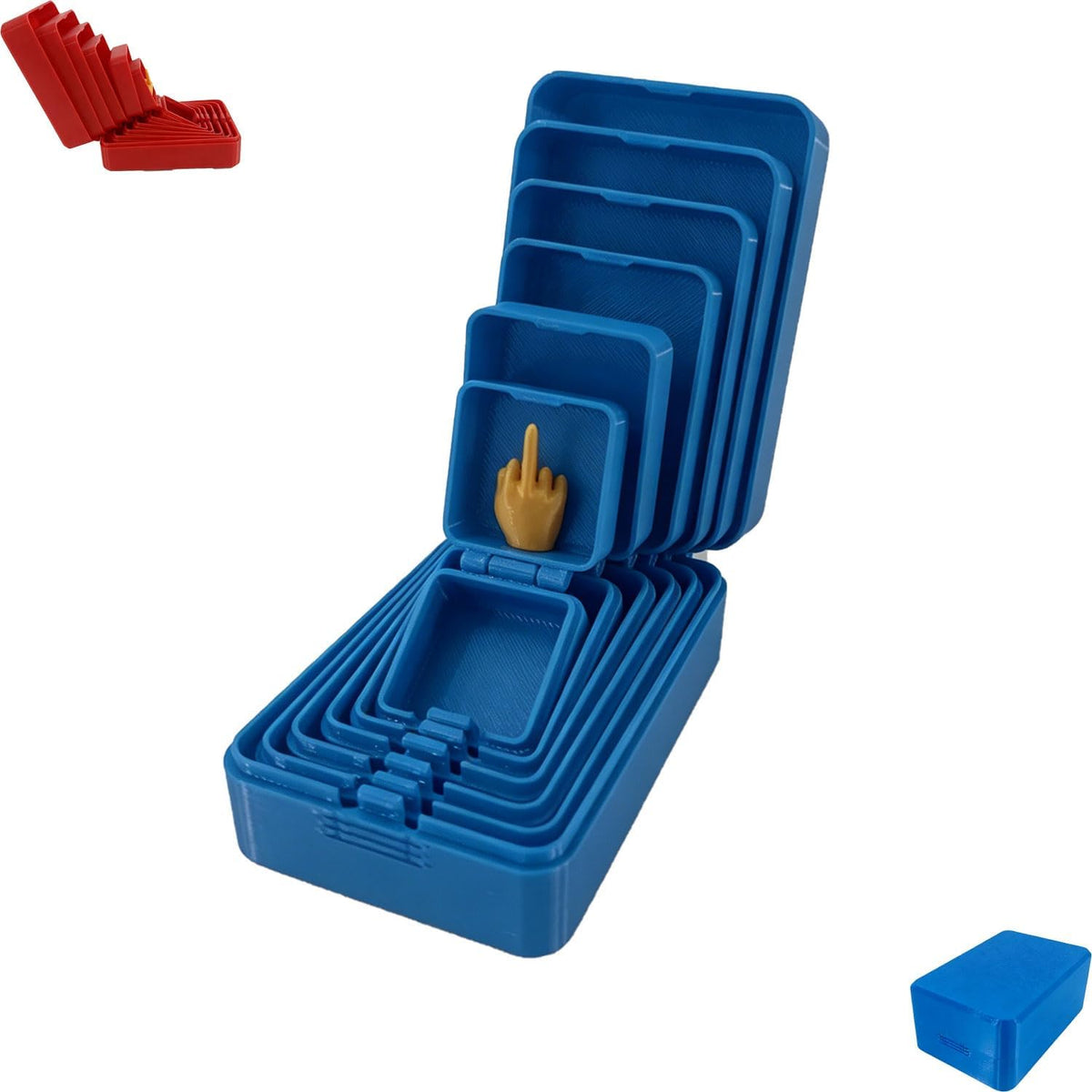 6-Layer Prank Gift Box – Endless Surprise Nesting Boxes for Birthdays, Holidays, Parties & Funny Gift Exchanges