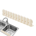 Generico Paraspruzzi per Lavello,Scudo Protettivo,Paraspruzzi in Silicone per Lavello - Bordino Riutilizzabile per Piano Cucina, Bagno e Ristorante