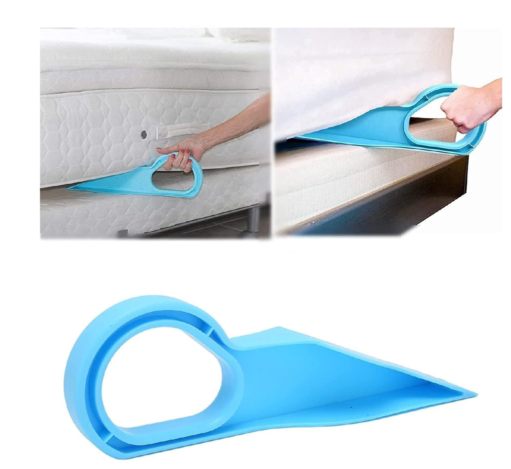 Upgraded Thickened Mattress Lifter – Ergonomic Bed Sheet Tucking Tool for Easy Bed Making | Non-Slip Mattress Wedge for Home & Hotel Use