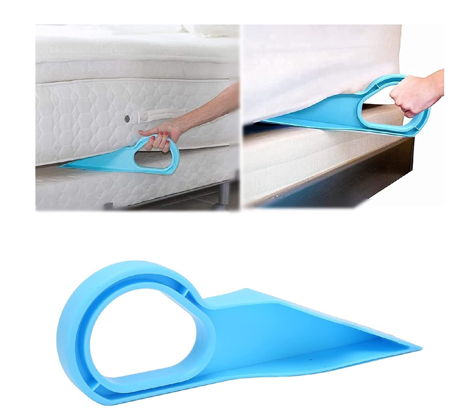 Upgraded Thickened Mattress Lifter – Ergonomic Bed Sheet Tucking Tool for Easy Bed Making | Non-Slip Mattress Wedge for Home & Hotel Use
