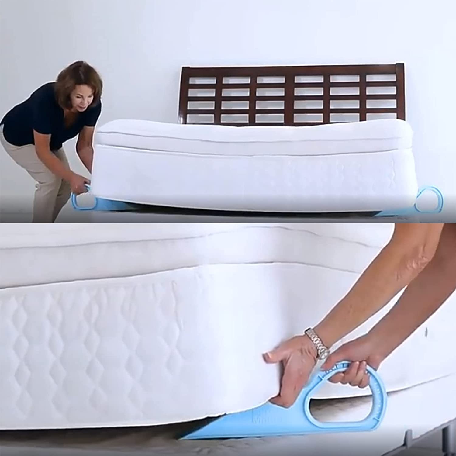 Upgraded Thickened Mattress Lifter – Ergonomic Bed Sheet Tucking Tool for Easy Bed Making | Non-Slip Mattress Wedge for Home & Hotel Use