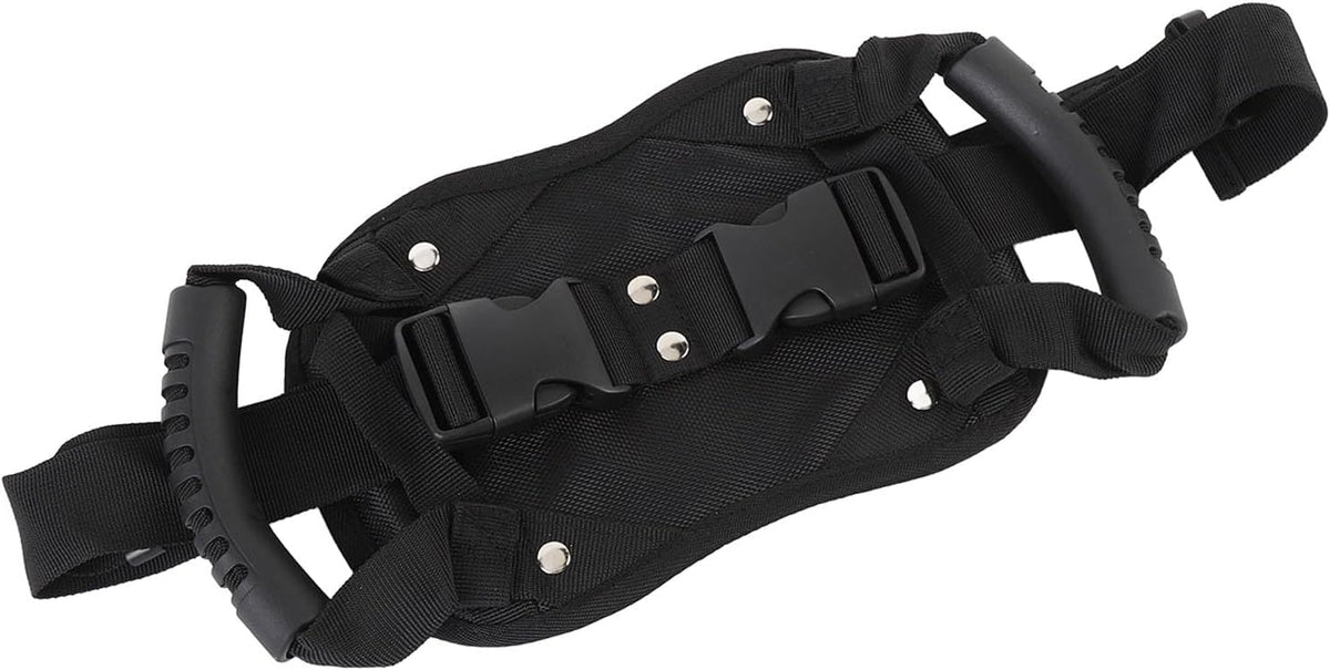 Motorcycle Passenger Grab Handle Belt – Comfortable Dual-Grip Support for Rear Riders
