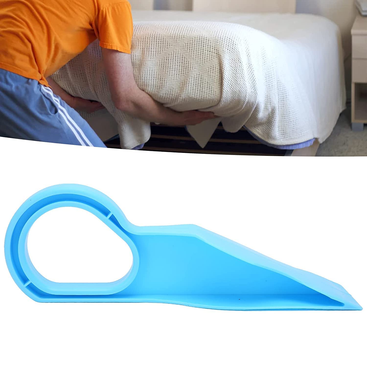 Upgraded Thickened Mattress Lifter – Ergonomic Bed Sheet Tucking Tool for Easy Bed Making | Non-Slip Mattress Wedge for Home & Hotel Use