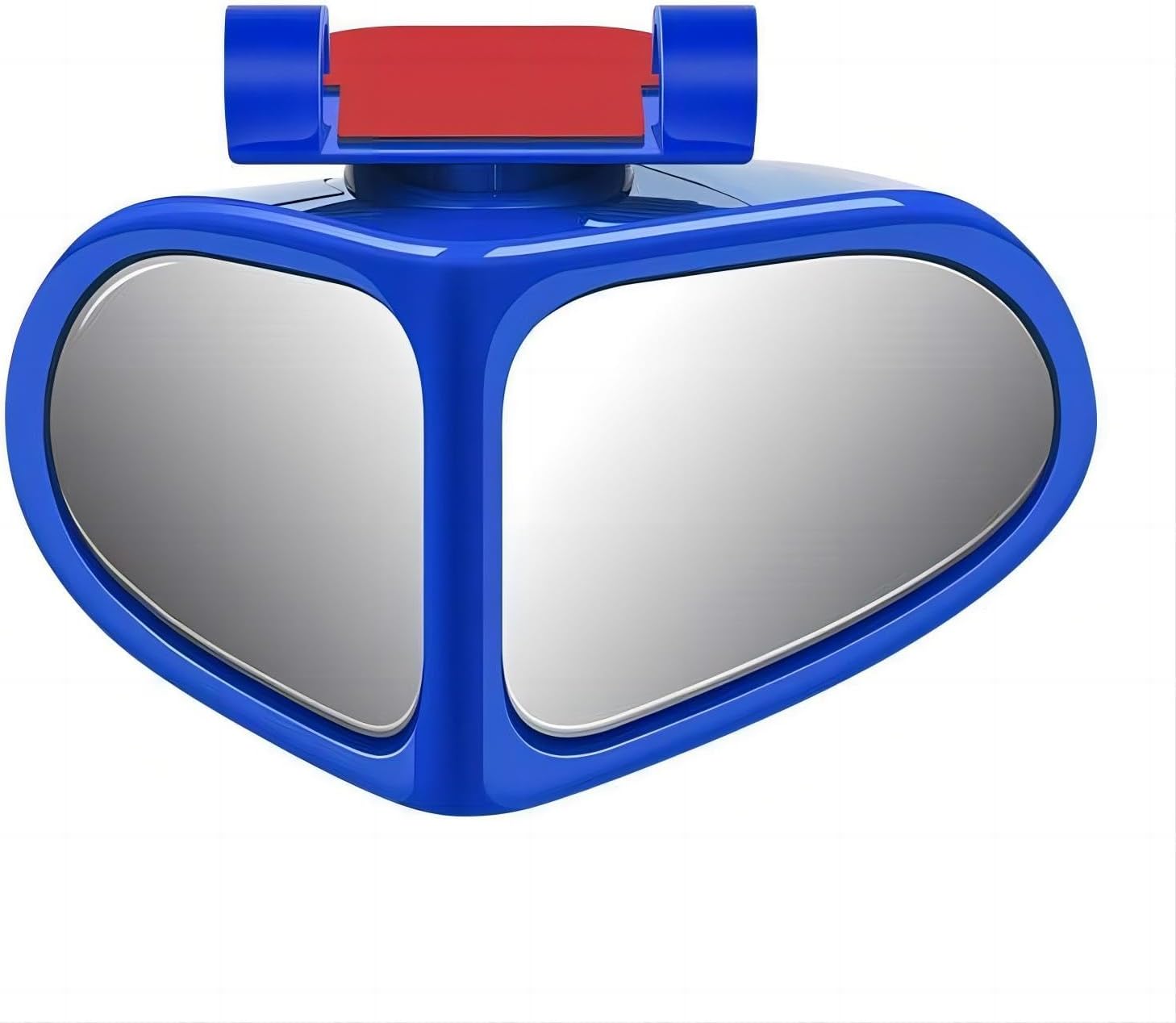 Automotive Mirror Auxiliary Small Mirrors: Rotatable, Wide View Angle, 360 Degrees, High Definition Reverse Mirrors (Black, Right-Side)