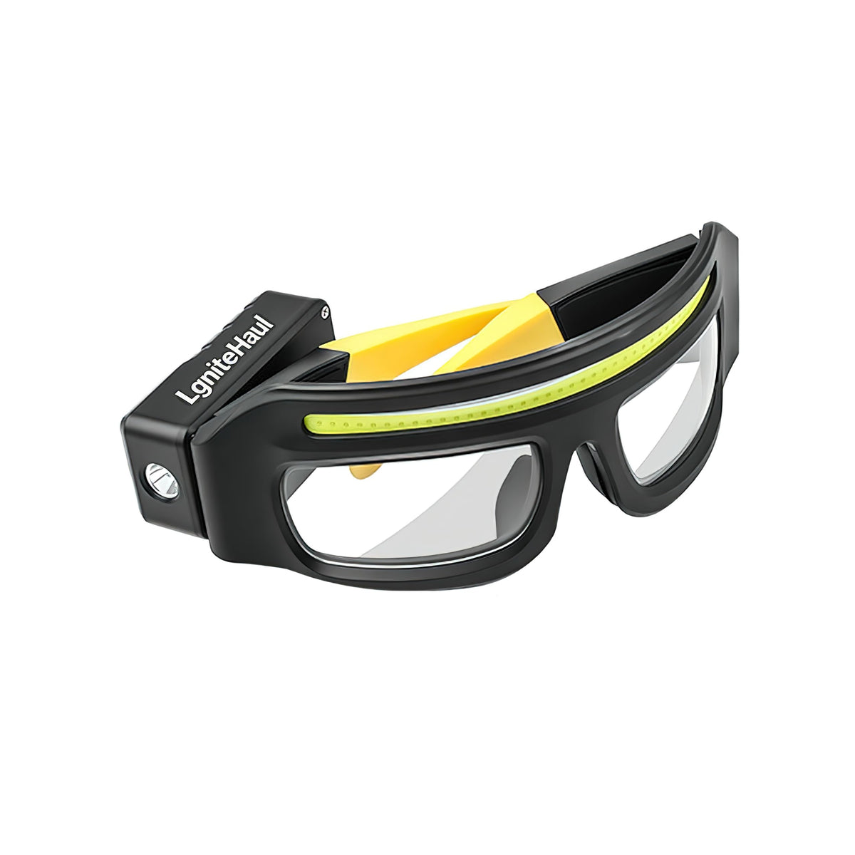 Light Exactly Where You Look – Rechargeable Hands-Free LED Light Glasses｜Dual Near &amp; Distance Lighting with 5 Modes, Touchless Wave Control and USB-C Charging