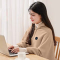 USB Heated Wearable Throw Blanket – 3 Heat Settings, Washable Cozy Wrap for Home, Office & Travel