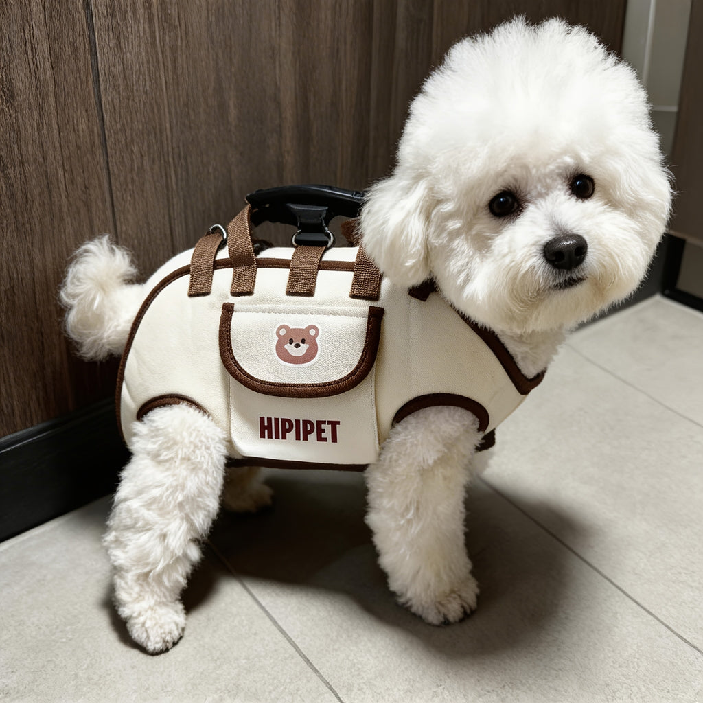 Full-Body Dog Lift Harness – Support Carrier with Backpack & Single-Shoulder Options for Stairs, Walking and Everyday Mobility