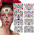 Temporary Face Tattoos for Costumes, Parties, Festivals & Photo Shoots｜One Sheet. A Whole New Character.