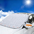 All-Season Magnetic Windshield Cover – 3-Layer Sun, Snow, Frost & Ice Shield for Sedans and SUVs