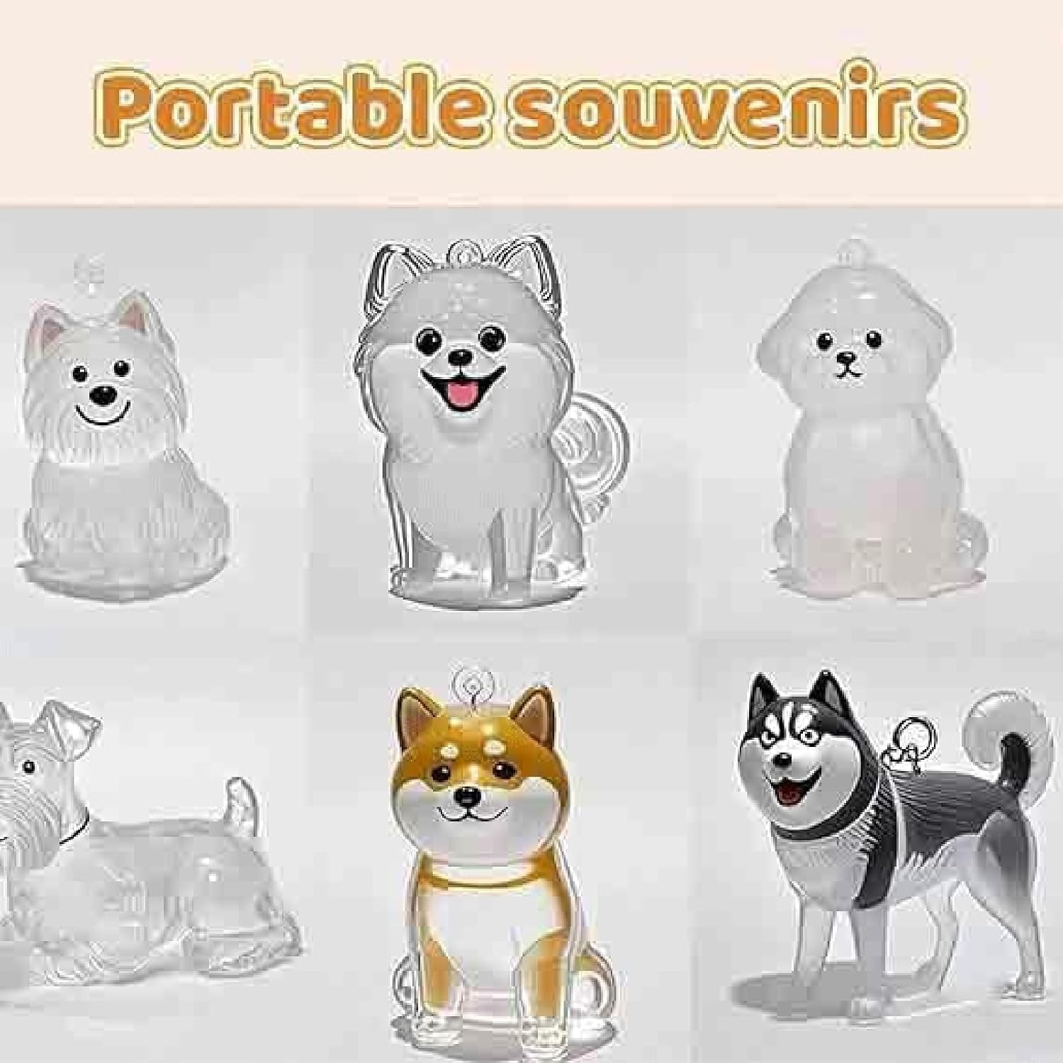 Colector de pelo de perro llavero encanto caja de almacenamiento conmemorativo,Llavero de pelo de mascota,Colgante de cápsula de recuerdo de piel de mascota