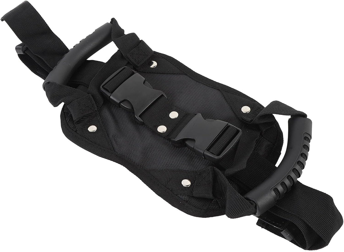 Motorcycle Passenger Grab Handle Belt – Comfortable Dual-Grip Support for Rear Riders