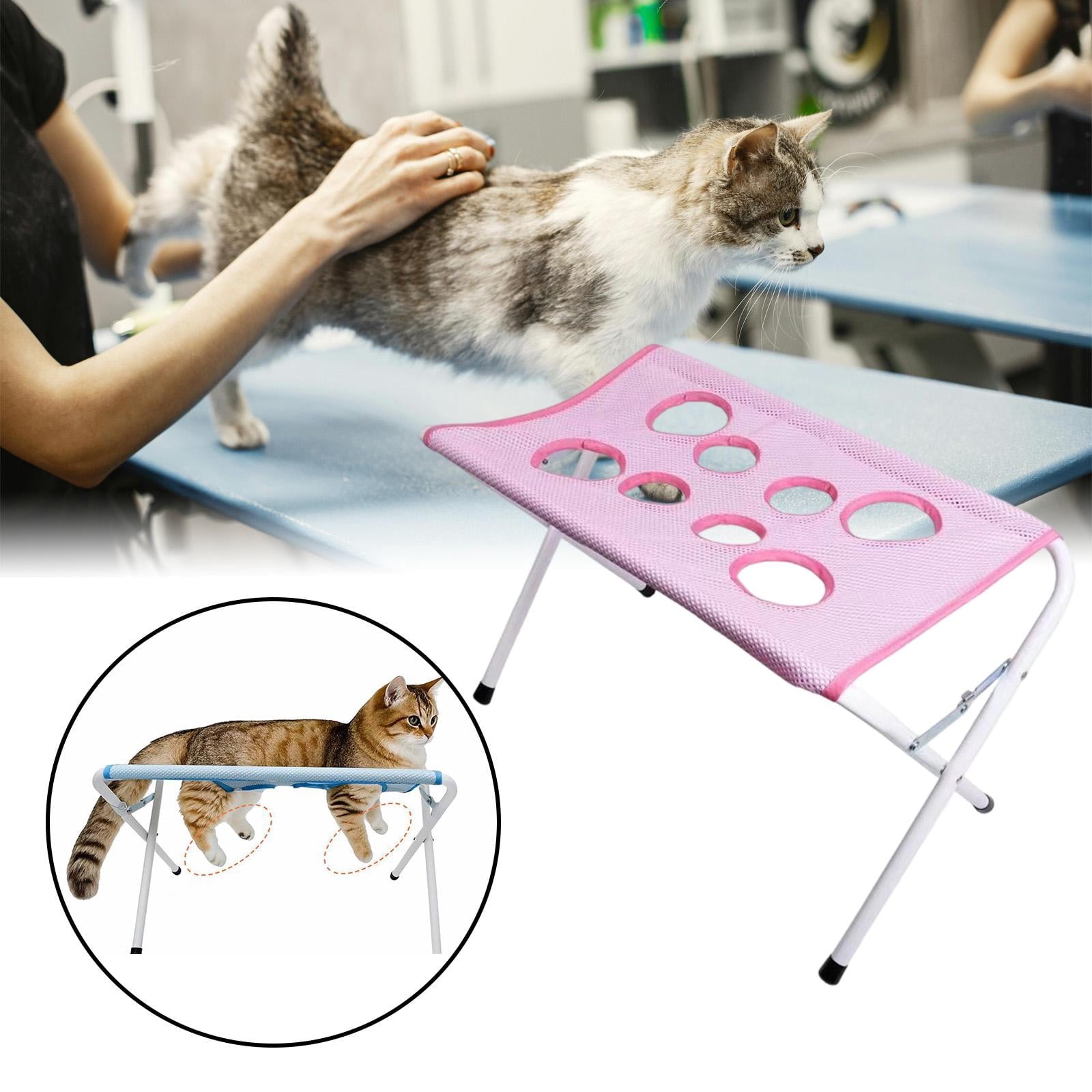 Pet Wash & Grooming Station — Perforated Quick-Dry Bath Bed for Dogs & Cats, All-in-One Grooming Table Mat with Drainage Holes