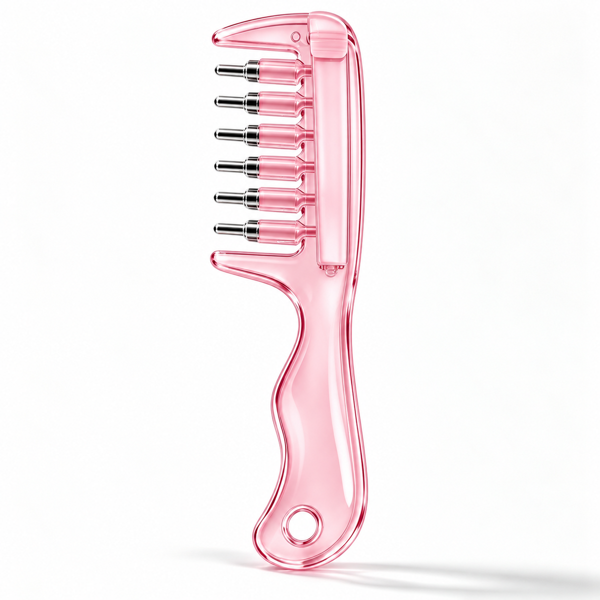 Refillable Scalp Serum Applicator Comb – Multi-Roller Hair Oil Dispenser for Precise Root & Scalp Care