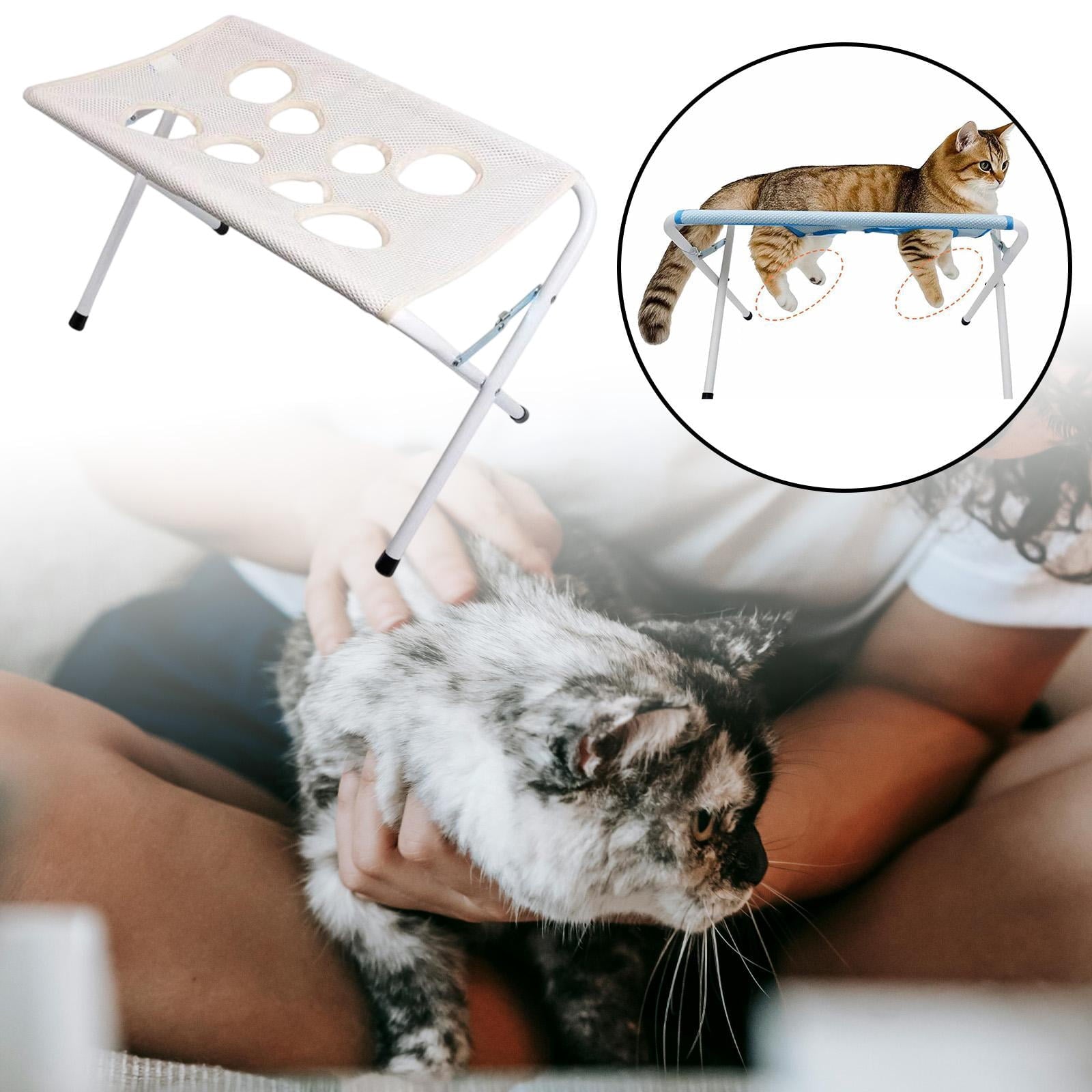 Pet Wash & Grooming Station — Perforated Quick-Dry Bath Bed for Dogs & Cats, All-in-One Grooming Table Mat with Drainage Holes