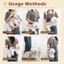 Full-Body Dog Lift Harness – Support Carrier with Backpack & Single-Shoulder Options for Stairs, Walking and Everyday Mobility