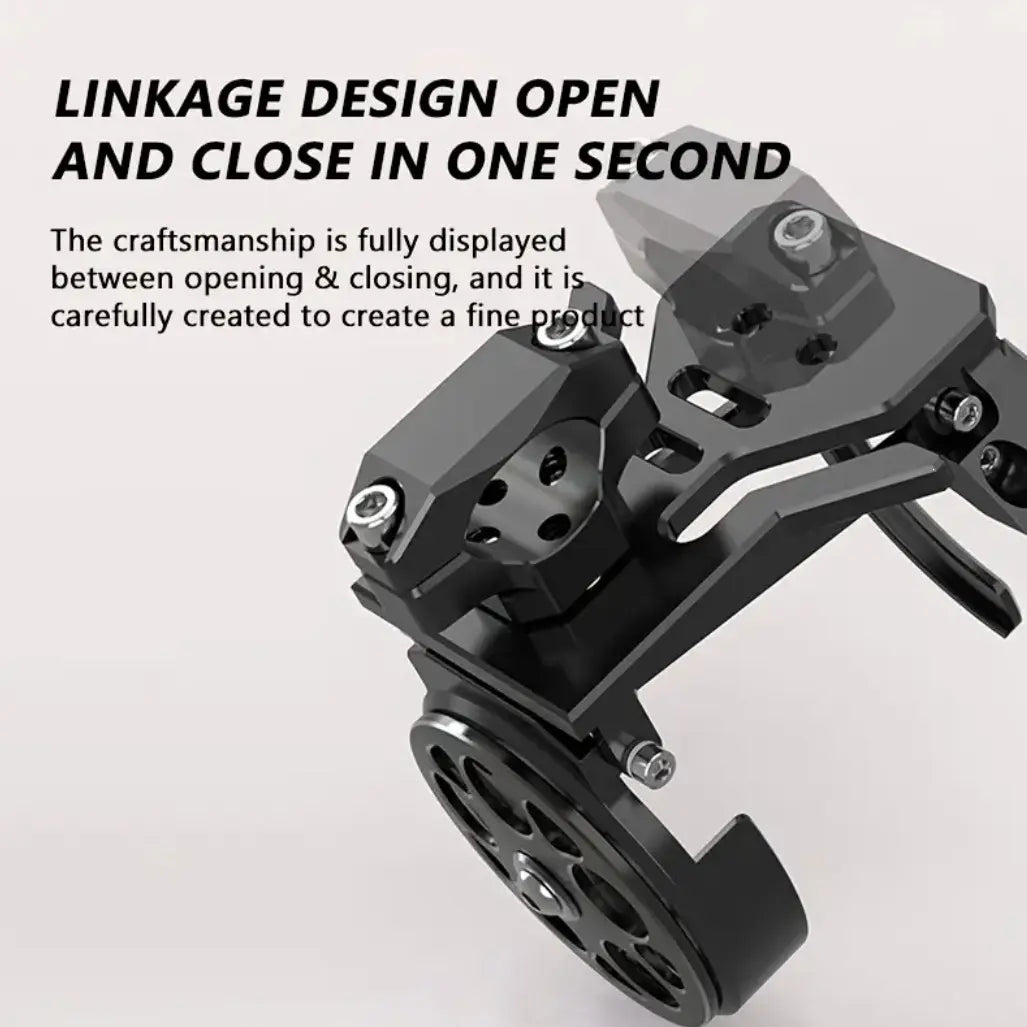 360° Rotating Foldable Bike & Motorcycle Cup Holder – Adjustable Bottle Cage