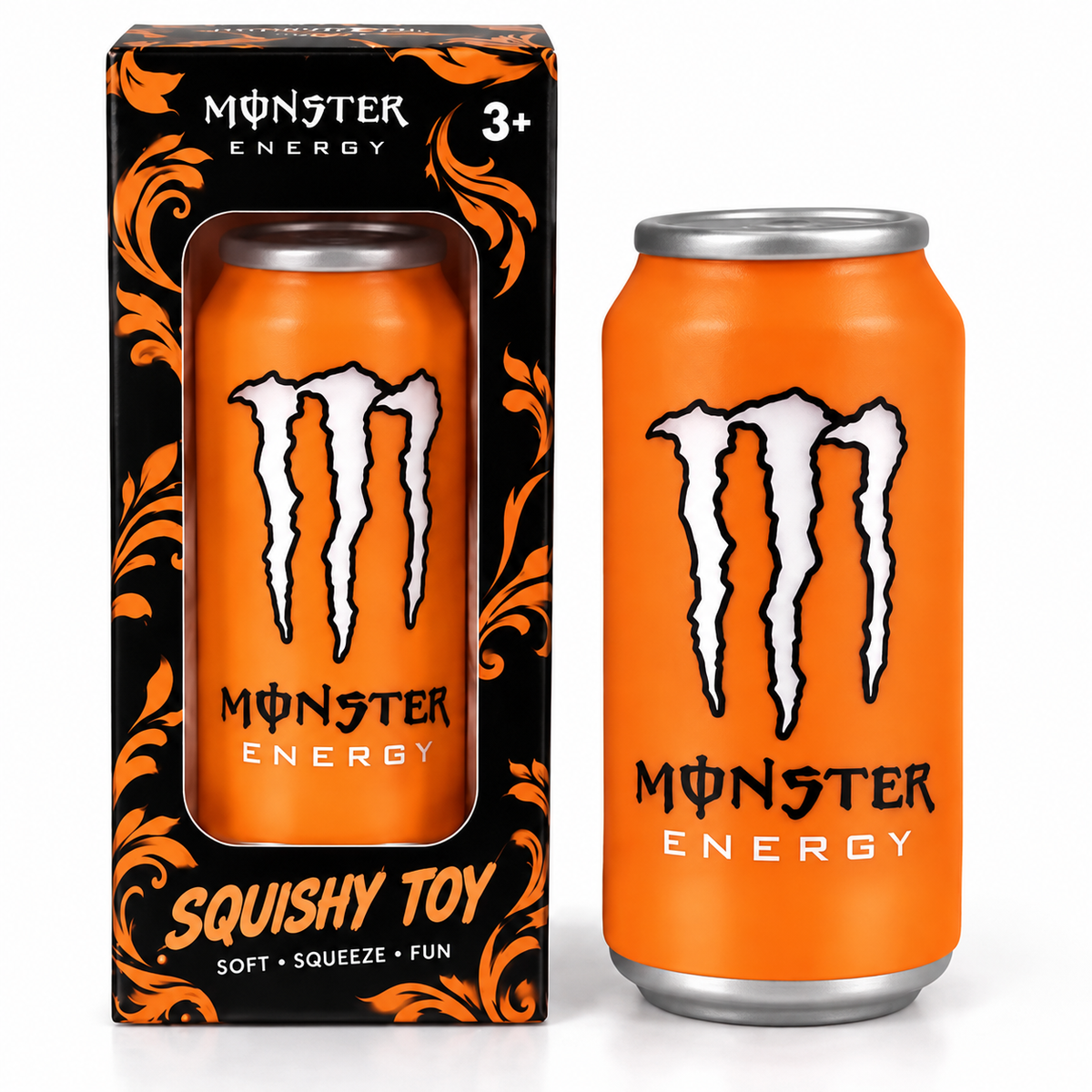 Energy Drink Can Squishy Toy – Soft TPR Squeeze Fidget Toy